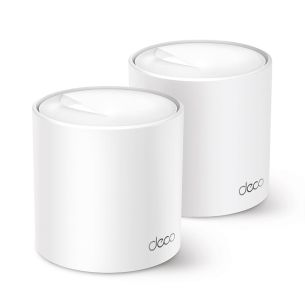 Wireless Router | TP-LINK | Wireless Router | 2-pack | 2900 Mbps | Mesh | Wi-Fi 6 | 3x10/100/1000M | Number of antennas 2 | DECOX50(2-PACK)