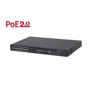 Switch | DAHUA | Type L2 | Desktop/pedestal | 90 Watts | PFS4218-16ET-240-V3