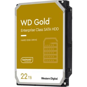 HDD | WESTERN DIGITAL | Gold | 22TB | SATA | 512 MB | 7200 rpm | 3,5" | WD221KRYZ
