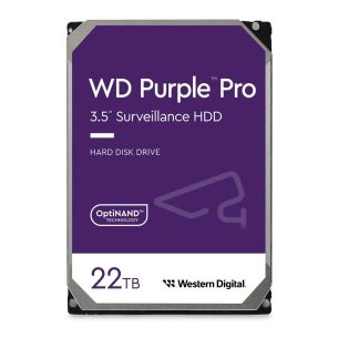 HDD | WESTERN DIGITAL | Purple Pro | 22TB | SATA | 512 MB | 7200 rpm | 3,5" | WD221PURP