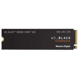 SSD | WESTERN DIGITAL | Black SN850X | 2TB | M.2 | PCIE | NVMe | Write speed 6600 MBytes/sec | Read speed 7300 MBytes/sec | 2.38mm | TBW 1200 TB | WDS200T2XHE