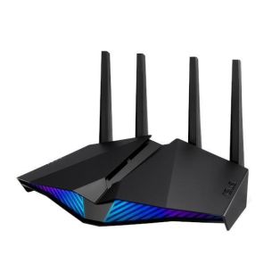 Wireless Router | ASUS | Router | 5400 Mbps | Wi-Fi 6 | IEEE 802.11a | IEEE 802.11b | IEEE 802.11g | IEEE 802.11n | IEEE 802.11ac | IEEE 802.11ax | 4x10/100/1000M | LAN \ WAN ports 1 | Number of antennas 4 | RT-AX82UV2