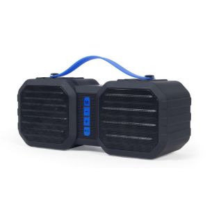 Portable Speaker | GEMBIRD | Black / Blue | Portable | 1xAudio-In | 1xMicroSD Card Slot | Bluetooth | SPK-BT-19