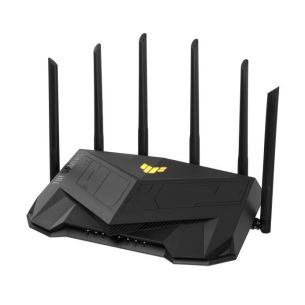 Wireless Router | ASUS | Wireless Router | 6000 Mbps | Mesh | Wi-Fi 5 | Wi-Fi 6 | IEEE 802.11a | IEEE 802.11b | IEEE 802.11g | IEEE 802.11n | USB 3.2 | 4x10/100/1000M | 1x2.5GbE | LAN \ WAN ports 1 | Number of antennas 6 | TUFGAMINGAX6000