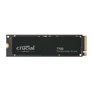 SSD | CRUCIAL | T700 | 4TB | M.2 | PCIe Gen5 | NVMe | TLC | Write speed 11800 MBytes/sec | Read speed 12400 MBytes/sec | TBW 2400 TB | CT4000T700SSD3