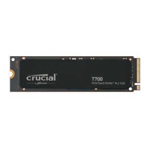 SSD | CRUCIAL | T700 | 2TB | M.2 | PCIe Gen5 | NVMe | TLC | Write speed 11800 MBytes/sec | Read speed 12400 MBytes/sec | TBW 1200 TB | CT2000T700SSD3