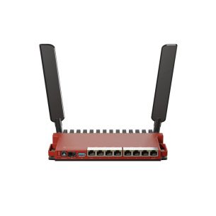 Wireless Router | MIKROTIK | Wireless Router | Wi-Fi 6 | IEEE 802.11ax | USB 3.0 | 8x10/100/1000M | 1xSPF | Number of antennas 2 | L009UIGS-2HAXD-IN