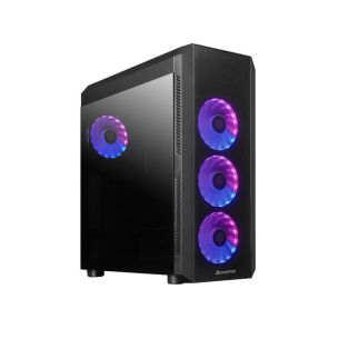 Case | CHIEFTEC | GL-04B-UC-OP | MiniTower | Case product features Transparent panel | Not included | ATX | MicroATX | MiniITX | Colour Black | GL-04B-UC-OP