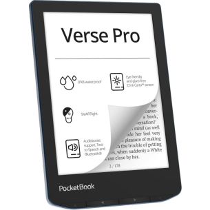 E-Reader | POCKETBOOK | Verse Pro | 6" | 1072x1448 | 1xUSB-C | Wireless LAN | Bluetooth | Azure | PB634-A-WW
