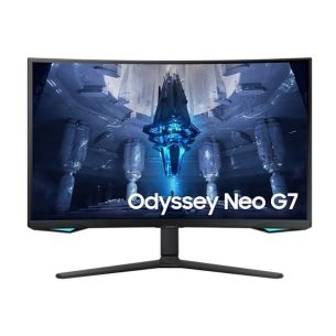 LCD Monitor | SAMSUNG | Odyssey Neo G7 | 32" | Gaming/4K/Curved | Panel VA | 3840x2160 | 16:9 | 165Hz | 1 ms | Swivel | Pivot | Height adjustable | Tilt | Colour Black | LS32BG750NPXEN