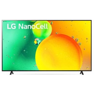 TV Set | LG | 75" | 4K/Smart | 3840x2160 | Wireless LAN | Bluetooth | Black | 75NANO753QA
