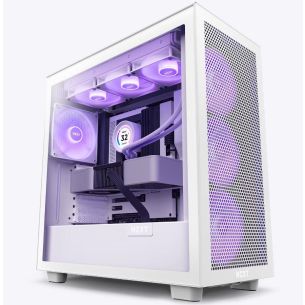 Case | NZXT | H7 Flow RGB | MidiTower | Not included | ATX | MicroATX | MiniITX | Colour White | CM-H71FW-R1