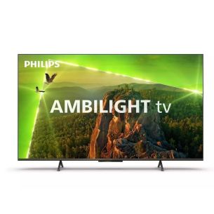 TV Set | PHILIPS | 43" | 4K/Smart | 3840x2160 | Wireless LAN | Bluetooth | Philips OS | Chrome | 43PUS8118/12
