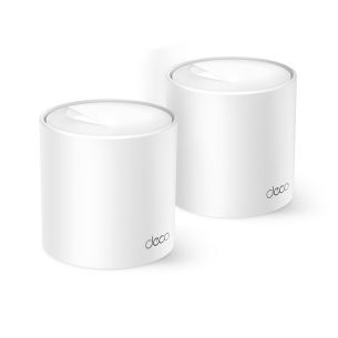 Wireless Router | TP-LINK | Wireless Router | 1500 Mbps | Mesh | Wi-Fi 6 | 1x10/100/1000M | 1x2.5GbE | DHCP | DECOX10(2-PACK)