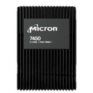 SSD | MICRON | SSD series 7450 PRO | 7.68TB | PCIE | NVMe | NAND flash technology TLC | Write speed 5600 MBytes/sec | Read speed 6800 MBytes/sec | Form Factor U.3 | TBW 14000 TB | MTFDKCB7T6TFR-1BC1ZABYYR