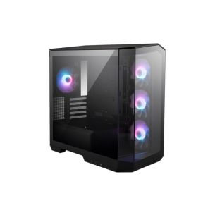 Case | MSI | MidiTower | Case product features Transparent panel | Not included | MicroATX | Colour Black | MAGPANOM100RPZ