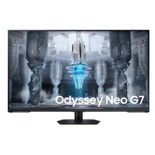 LCD Monitor | SAMSUNG | Odyssey Neo G7 G70NC | 43" | Gaming/Smart/4K | Panel VA | 3840x2160 | 16:9 | 144Hz | 1 ms | Speakers | Colour Black / White | LS43CG700NUXEN