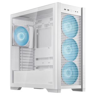 Case | ASUS | TUF Gaming GT302 ARGB | MidiTower | Case product features Transparent panel | ATX | EATX | MicroATX | MiniITX | Colour White | TUFGAMINGGT302ARGB
