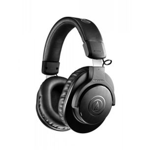 AUDIO-TECHNICA WIRELESS OVER-EAR HEADPHONES ATH-M20XBT, BLACK