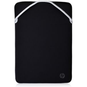 HP 15.6 Reversible Sleeve – Black, Silver