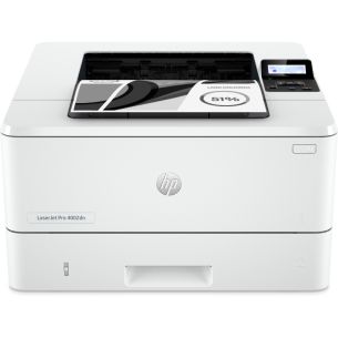 HP LaserJet Pro 4002dn Printer - A4 Mono Laser, Print, Automatic Document Feeder, Auto-Duplex, LAN, 40ppm, 750-4000 pages per month (replaces M404dn)