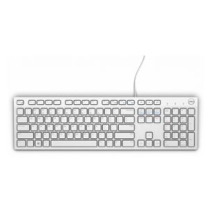 Dell Multimedia Keyboard-KB216 - US International (QWERTY) - White
