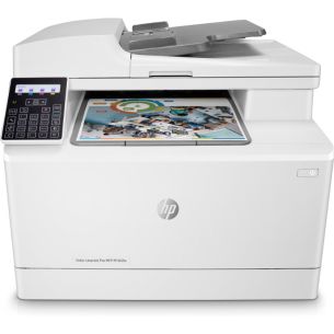 HP Color LaserJet Pro M183fw AIO All-in-One Printer - A4 Color Laser, Print/Copy/Scan/Fax, Automatic Document Feeder, LAN, WiFi, 16ppm, 150-1500 pages per month