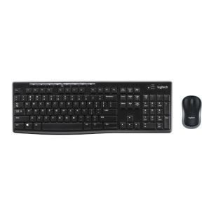 Logitech Keyboard MK270 black US/Int Layout