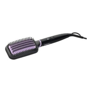 Philips Heated Straigthening Brush BHH880/00,ceramic coating,heated and nylon bristle design for best results,thermo sensor for EHD,2 temp.