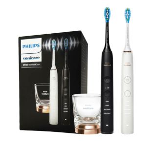 Philips Sonicare DiamondClean 9000 2-pack sonic electric toothbrush HX9914/57