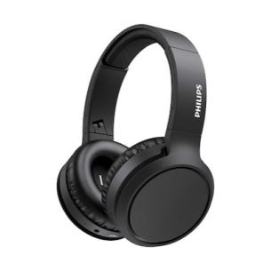 Philips Wireless Headphones TAH5205BK/00, Bluetooth, 40 mm drivers/closed-back, Compact folding, Black
