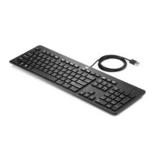 HP Slim USB Wired Keyboard - Smartcard - Black - EST (BULK of 10 pcs)