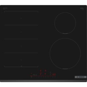 Pliidiplaat Bosch, 4 x induktsioon, 60 cm, faasitud serv, must